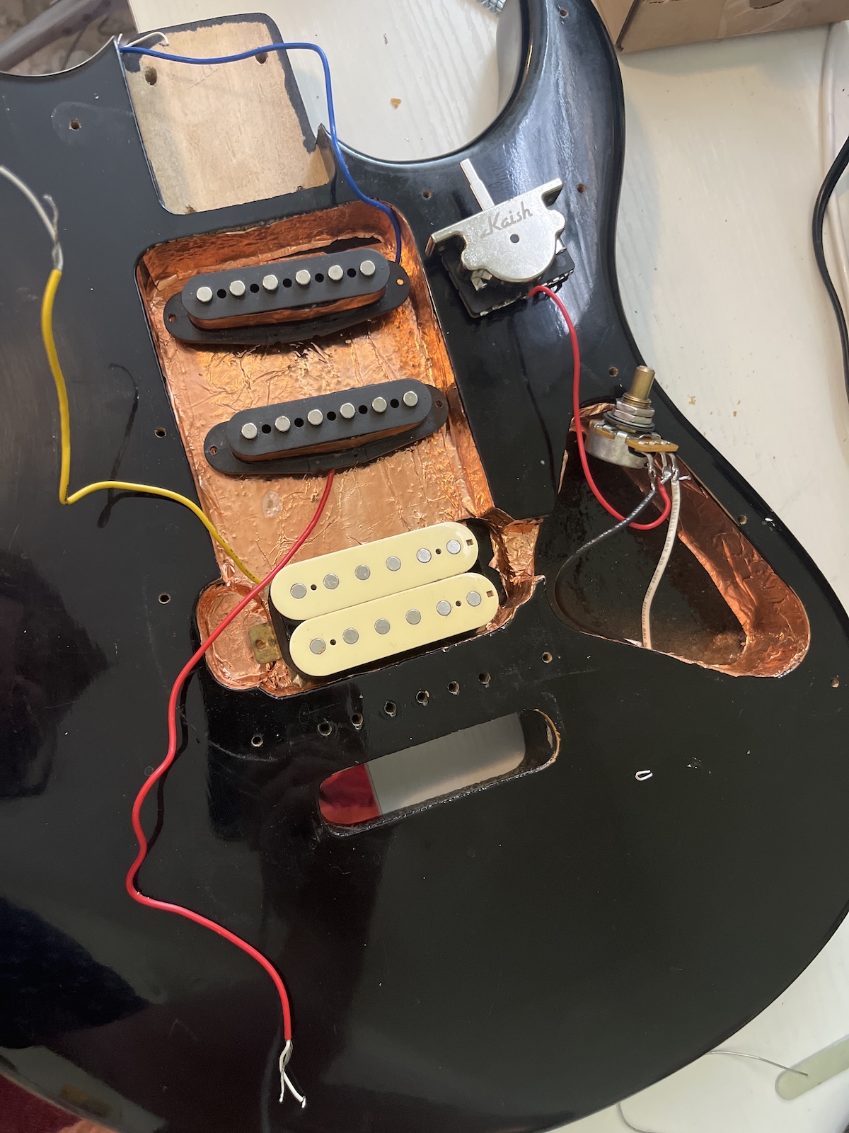 Guitar rewire project thumbnail